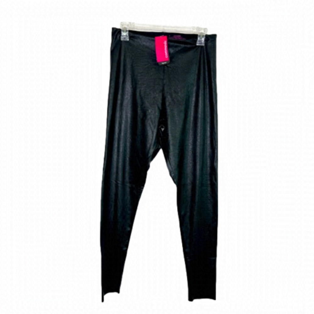 NWT Commando Perfect Control Faux Leather Legging Black size XL